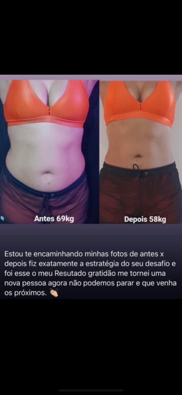 Resultado real de aluna 3 — Emagreça com Saúde